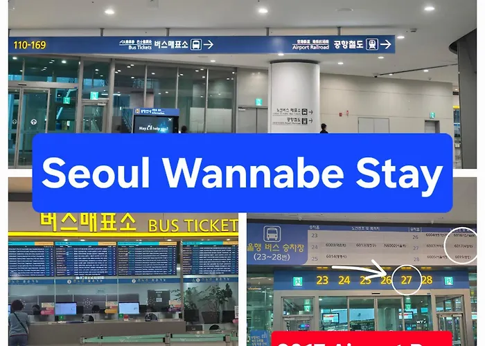 Wannabe Stay, Gangnam 20 Mins, Hongdae 20mins *